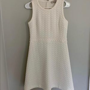 The Loft quilted mini dress